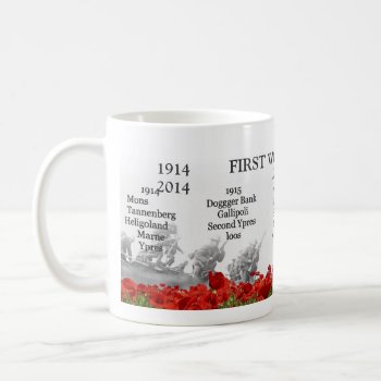 First World War Centenary Coffee Mug by peaklander at Zazzle