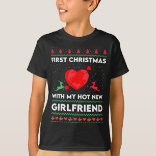 First Xmas With My New Girlfriend Men Ugly Christ T-Shirt