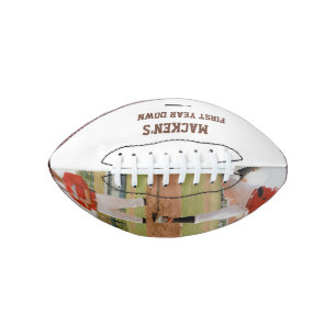First Year Down Autograph Football  Photo Baseball