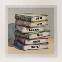 First you learn then remove the L