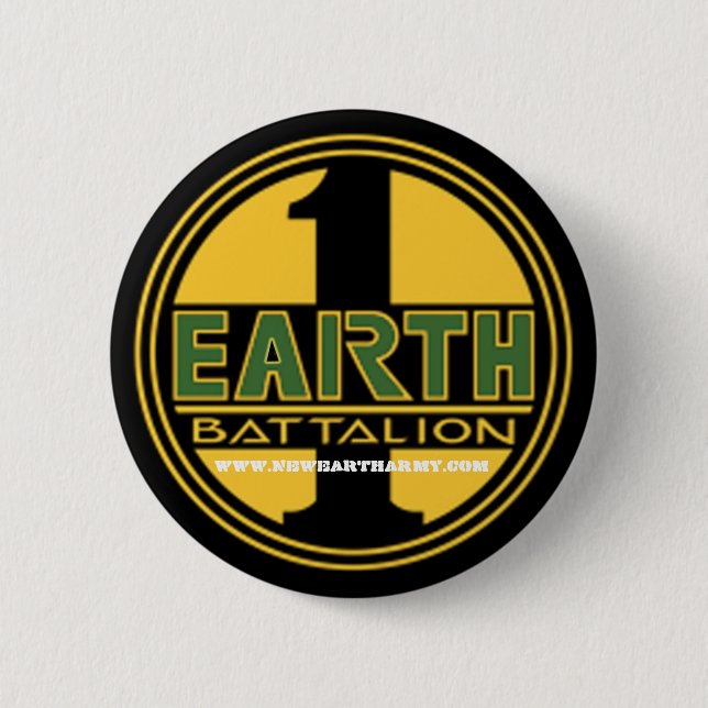 FirstEarth-LOGO2, WWW.NEWEARTHARMY.COM Button (Front)