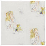 Firt holy communion for a girl fabric