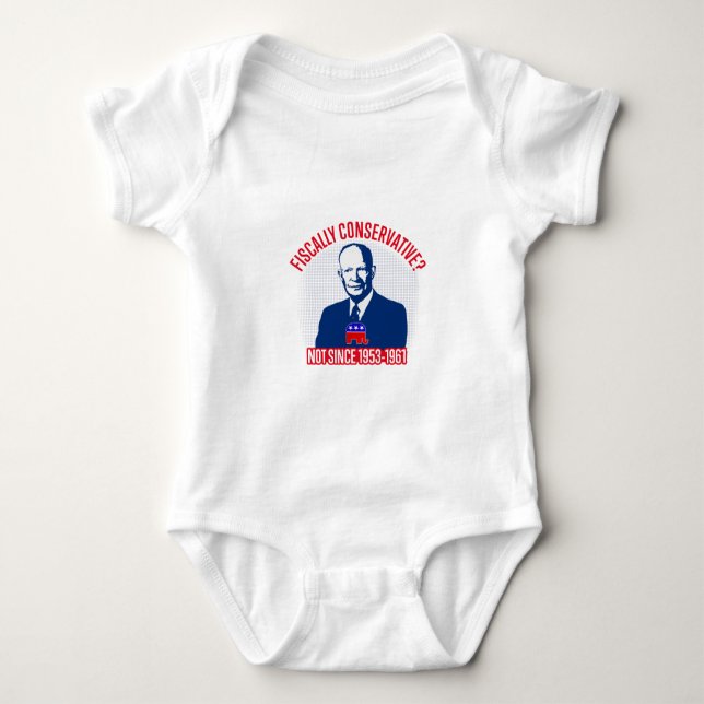 Fiscally Conservative Baby Bodysuit (Front)