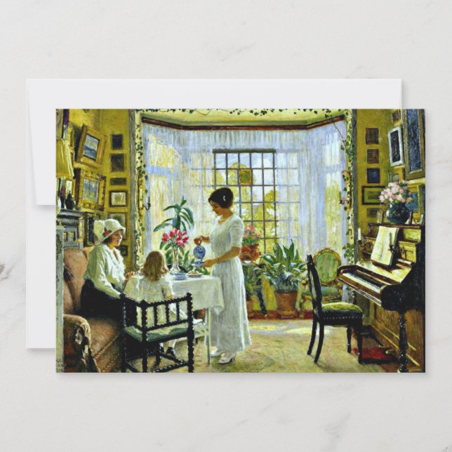 Fischer - Afternoon Tea Card (Front)