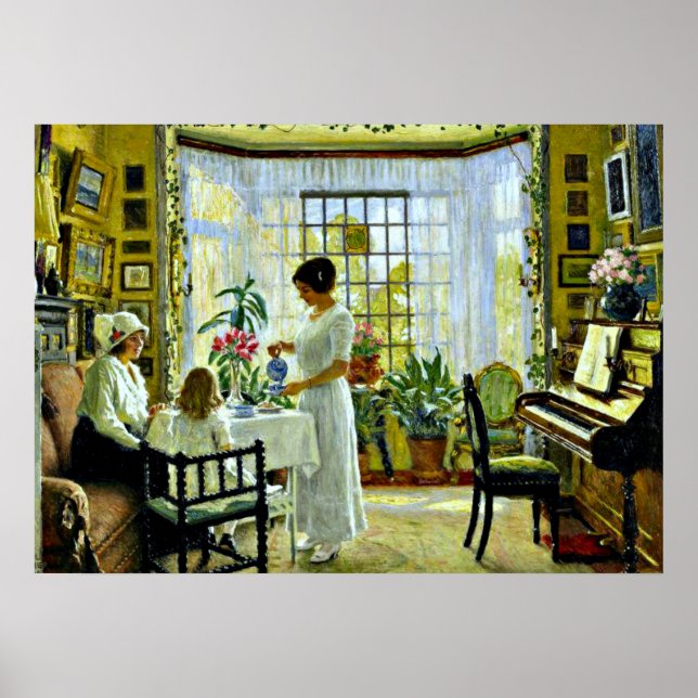 Fischer - Afternoon Tea Poster (Front)