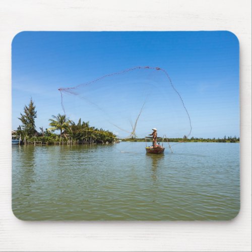 Fischer from Hoi An thrown Mouse Pad