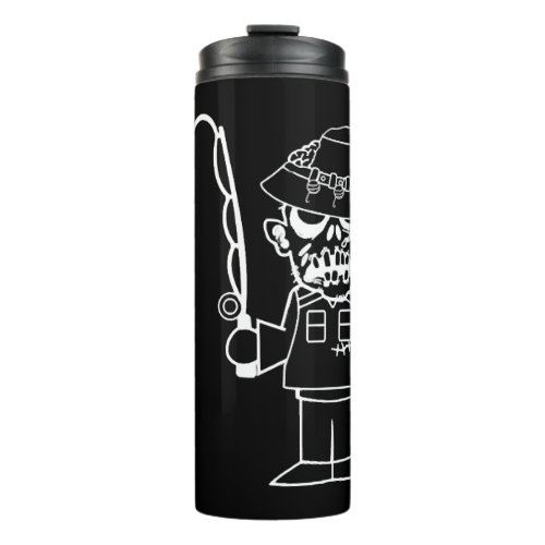 Fischer _ Zombie _ With fishing line _ Halloween Thermal Tumbler