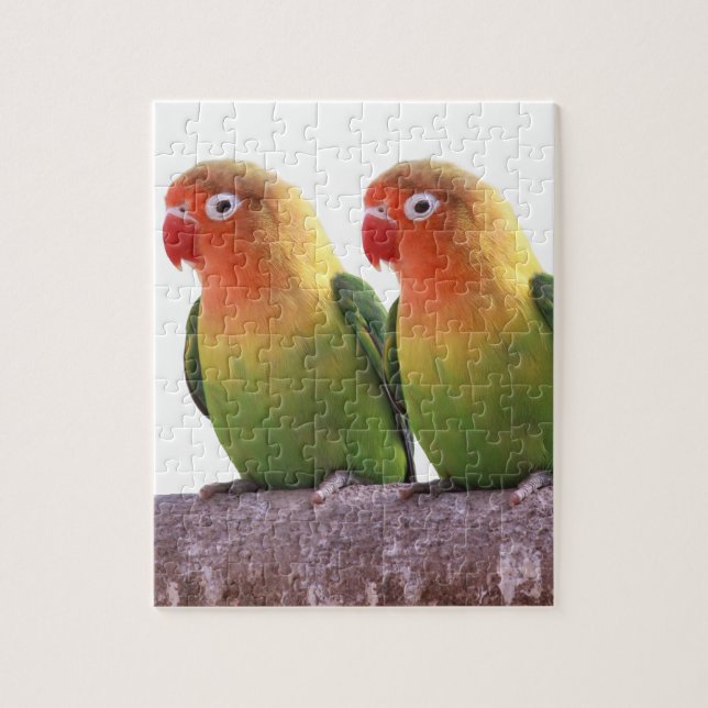 “Fischer's Lovebird”の優良製品 Jigsaw Puzzle (Vertical)