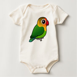 Birdorable Fischer's Lovebird Infant Organic Creeper