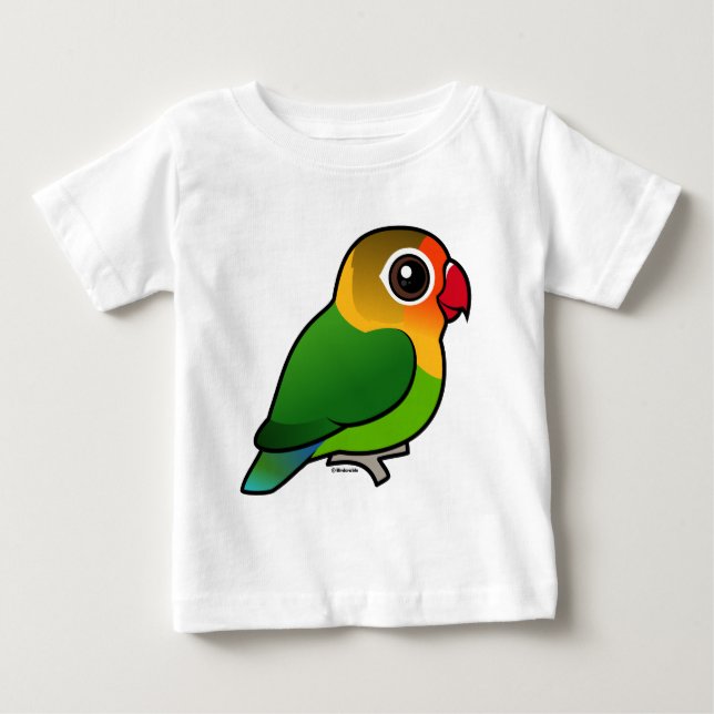 Fischer's Lovebird Baby T-Shirt (Front)