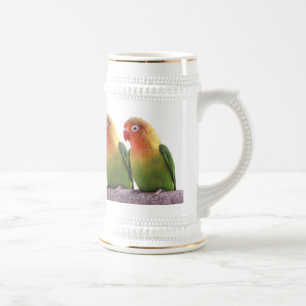 Fischer's Lovebird Beer Stein