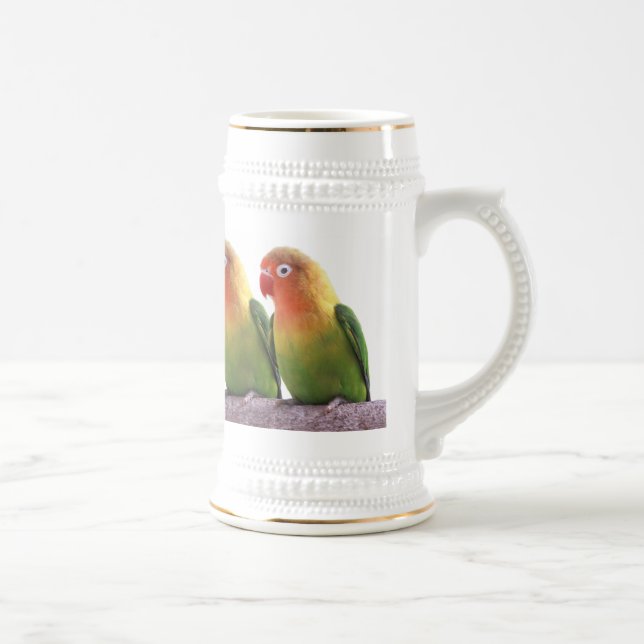 Fischer's Lovebird Beer Stein (Right)