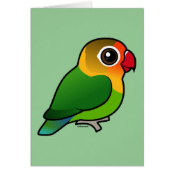 Birdorable Fischer's Lovebird Note Card