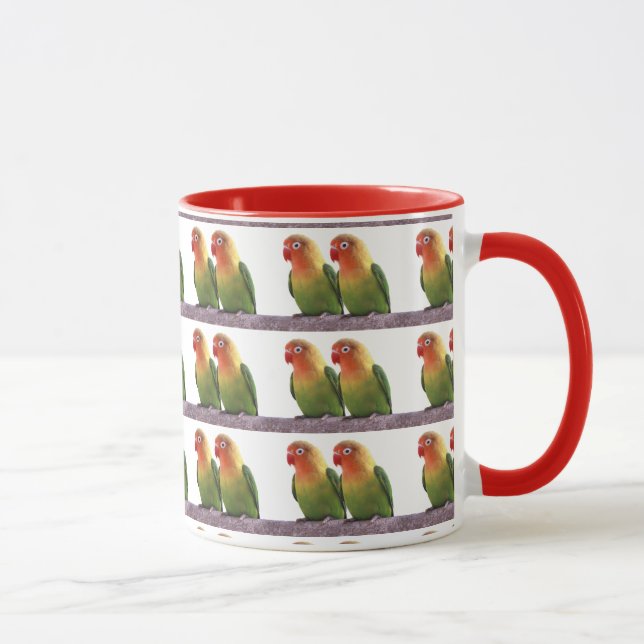 "Fischer's Lovebird" Mug (Right)