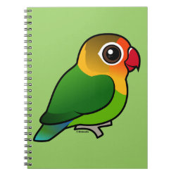 Birdorable Fischer's Lovebird Photo Notebook (6.5
