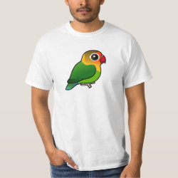 Birdorable Fischer's Lovebird Men's Crew Value T-Shirt