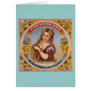 Fischer's own Vintage Chewing Tobacco Label