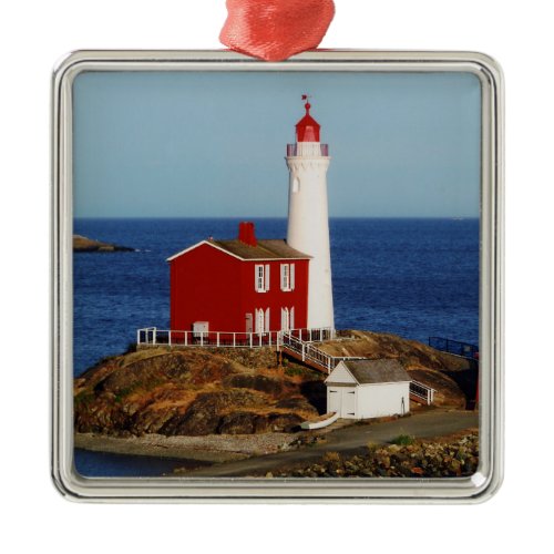 Fisgard Lighthouse Metal Ornament