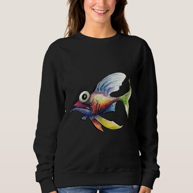Fish 01 sweatshirt (Front)