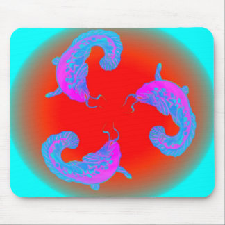 Fish 02k3vi3 mouse pad