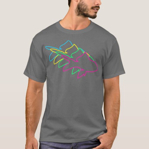 Fish 80s Neon T_Shirt