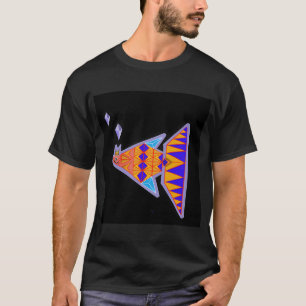 Fish abstract art,modern art,digital design T-Shirt