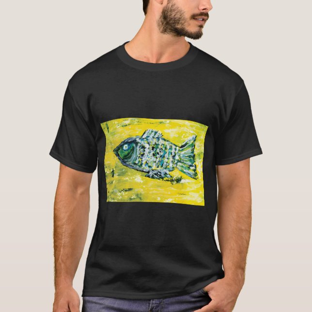 Fish Abstract T-Shirt (Front)