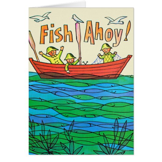 Fish Ahoy! Cards (Front)