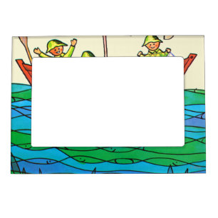 Fish Ahoy! Magnetic Photo Frame