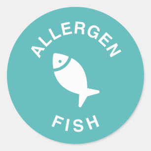 Fish Allergen Label