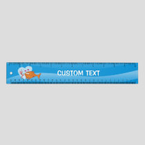 Fish and Bait in Love 12 inch Ruler