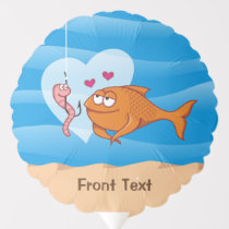 Fish and Bait in Love Balloon