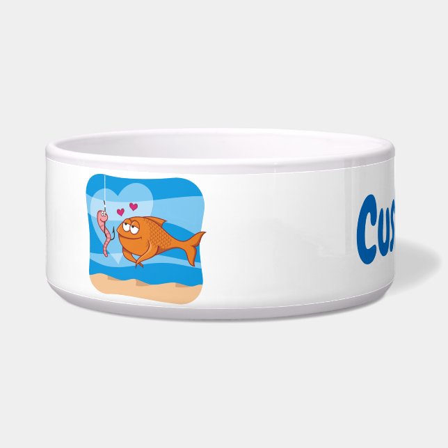 Fish and Bait in Love Bowl (Left)