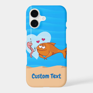 Fish and Bait in Love Case-Mate iPhone Case