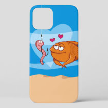 Fish and Bait in Love iPhone 12 Pro Case