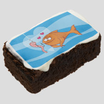 Fish and Bait in Love Chocolate Brownie