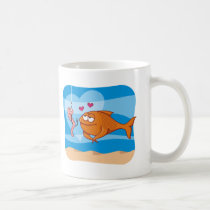 Fish and Bait in Love Coffee Mug
