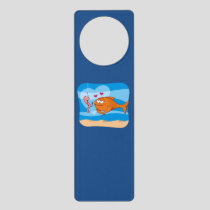 Fish and Bait in Love Door Hanger