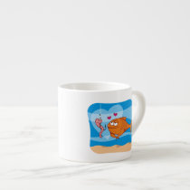 Fish and Bait in Love Espresso Cup