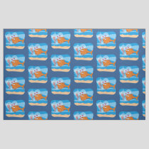 Fish and Bait in Love Fabric