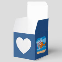 Fish and Bait in Love Favor Box