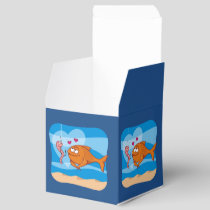 Fish and Bait in Love Favor Box