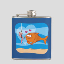 Fish and Bait in Love Flask