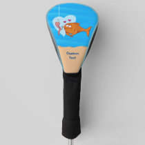Fish and Bait in Love Golf Head Cover