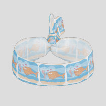 Fish and Bait in Love Hair Tie