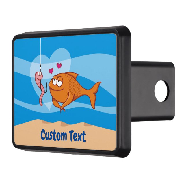 Fish and Bait in Love Hitch Cover (Left)