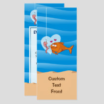 Fish and Bait in Love Invitation