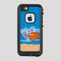 Fish and Bait in Love LifeProof FRĒ iPhone SE/5/5s Case