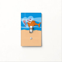 Fish and Bait in Love Light Switch Cover