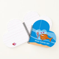 Fish and Bait in Love Notebook